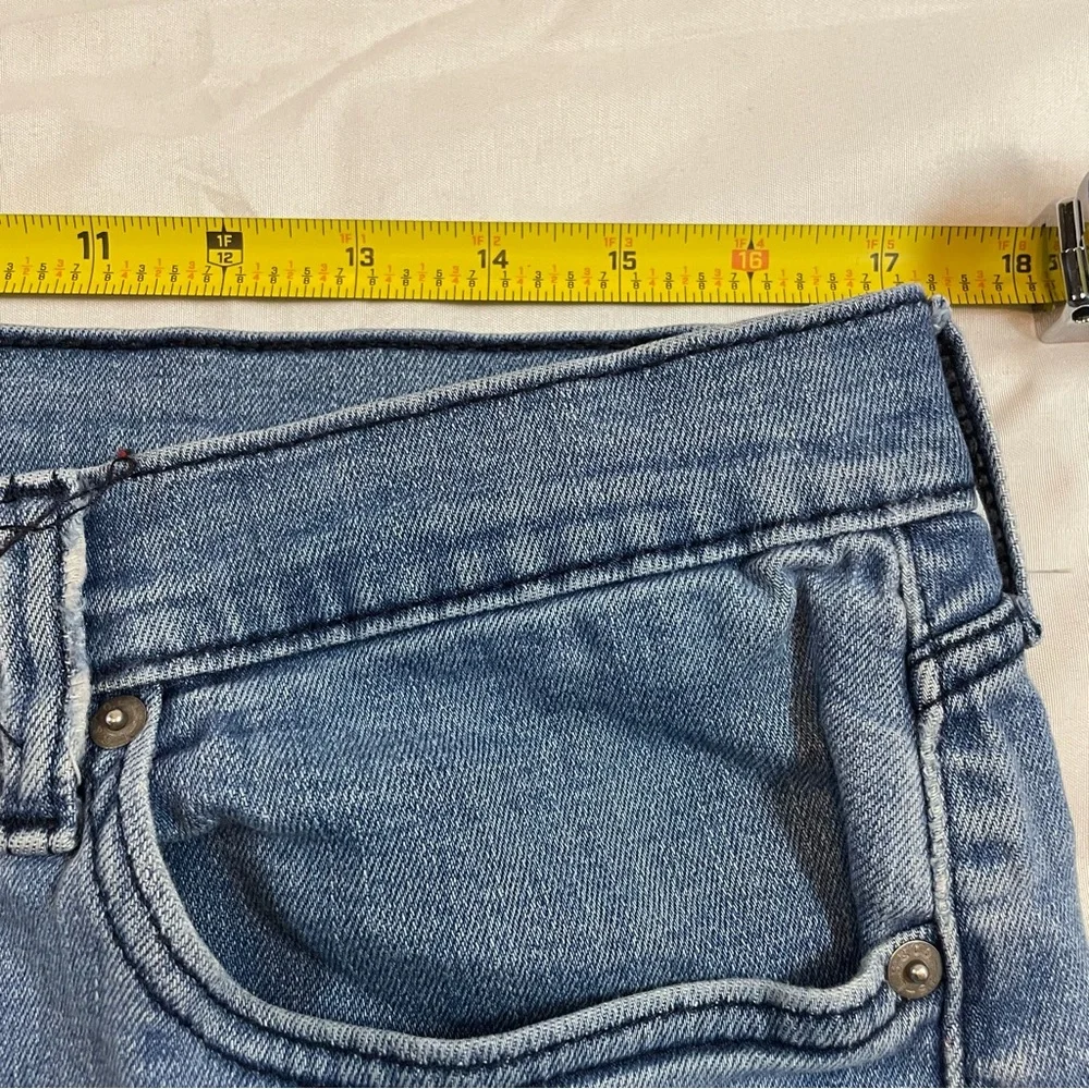 Levis 514 Mens Straight Fit Jeans Light Wash Blue Denim‎ 36x28 00514-1285